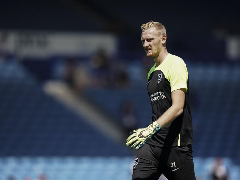 Back-up goalkeeper at the minute - and will want to deliver a good performance against a League One rival to make John Mousinho consider him.