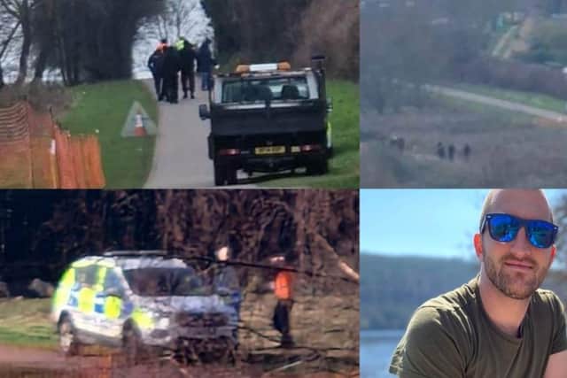 South Yorkshire Police has revealed how a sweep of Manor Fields Park (pictured) in search of the weapon that killed Carlo Giannini turned up four knives.