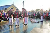 Sword dance performed on Boxing Day in Grenoside, Sheffield.