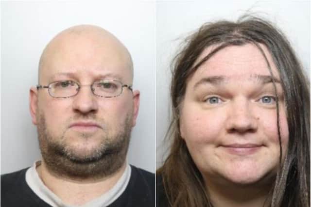 Lorna Hewitt, 43, and her husband Craig Hewitt, 42, both of Walkley Road, Walkley, Sheffield, were both found guilty yesterday of causing/allowing serious injury to a vulnerable adult and false imprisonment