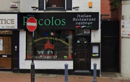 Piccolos is an authentic Italian in Sheffield which has also been nominated for the British Restaurant Awards in 2022