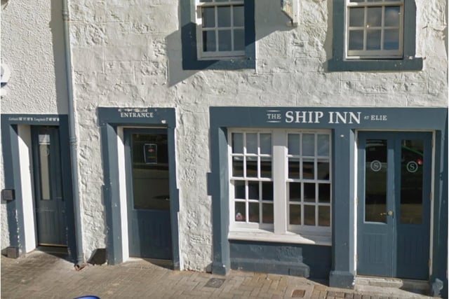 The Ship Inn can be found in the coastal village of Elie.