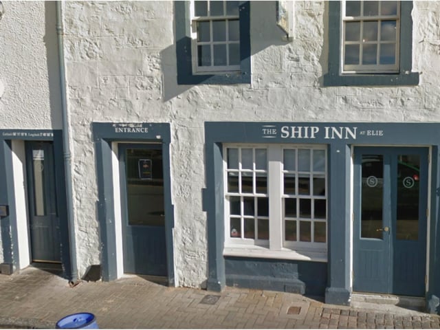 The Ship Inn can be found in the coastal village of Elie.