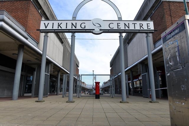 Jarrow's Viking Shopping Centre is closed to the public.