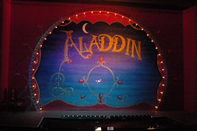 Aladdin, Adam Smith Theatre, Kirkcaldy 2003