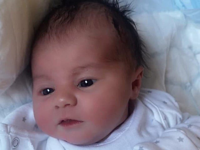 Elsa Joy Paige was born on April 10.