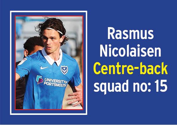 Rating: 66
The Danish defender, who was on loan at Fratton Park last season, surprisingly finds himself in the FIFA team ahead of prominent figure Sean Raggett. 
Nicolaisen didn’t feature much last term, though, as he lost out to Whatmough and Raggett's solid partnership at the back.