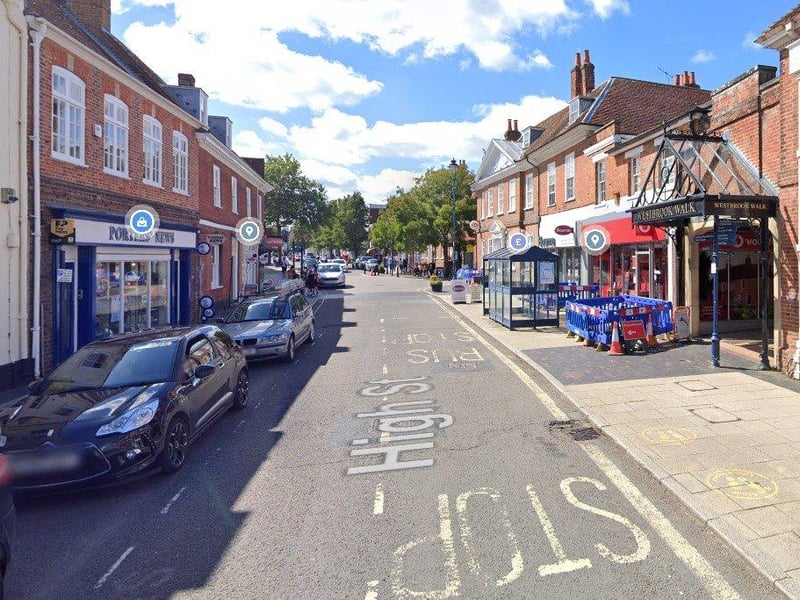 Across the local authority of East Hampshire, a total of 1,751 under 18s have been vaccinated. Picture: Google Maps
