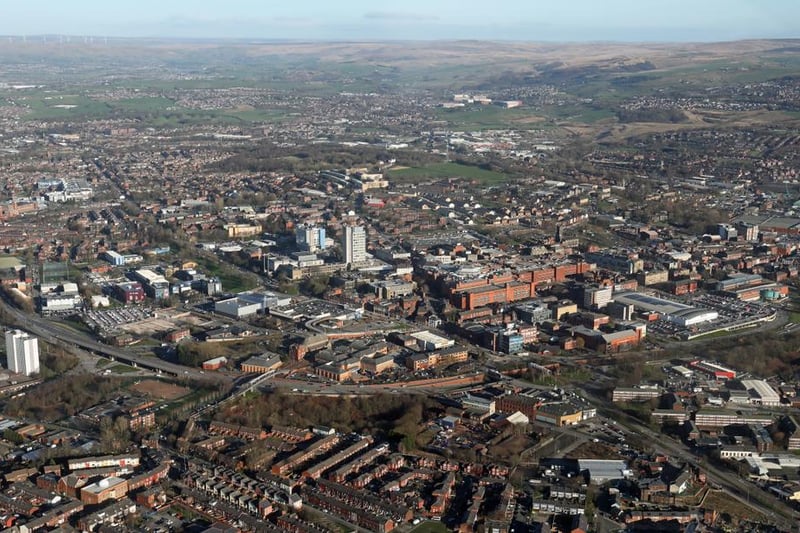 Oldham has recorded a positive test rate of 12.3%.