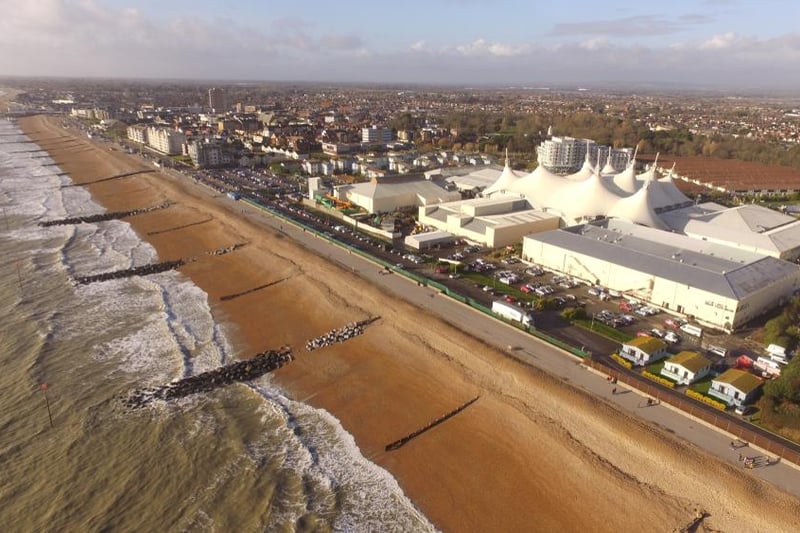 The popular seaside destination of Bognor Regis could face accelerated levels in the coming decades, with erosion projected to reach the houses closest to the coast within the next 100 years.