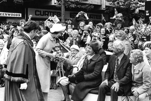 Just seven years later, Queen Elizabeth II went on walk about in Middleton Grange. Did you get to meet her?