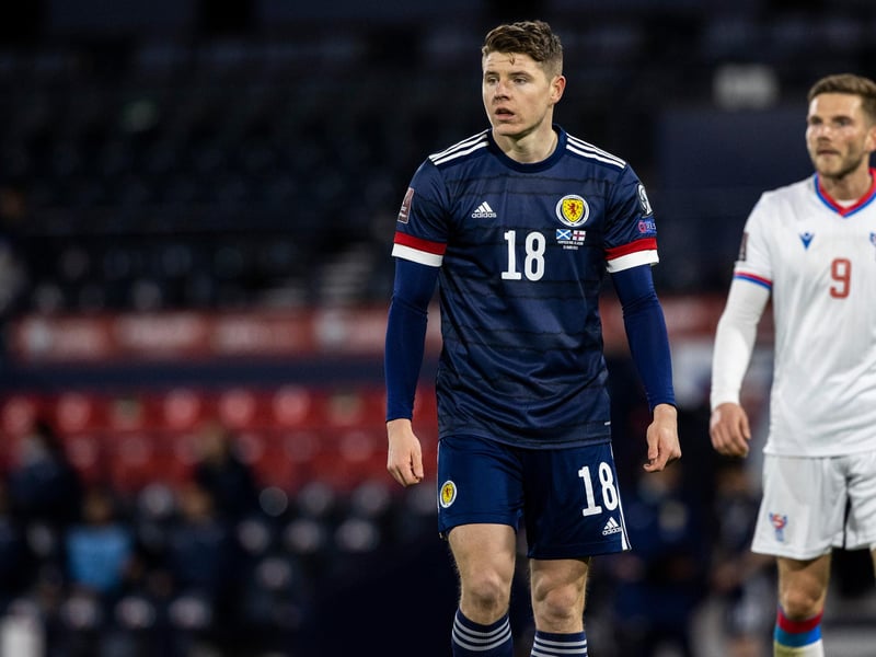 Kevin Nisbet made his debut during a World Cup qualifier against Faroe Islands in March and will be hoping an excellent first season at Easter Road will be enough to see him included, but he will have both Lawrence Shankland and Leigh Griffiths breathing down his neck.