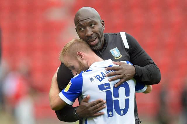 Darren Moore was coy on Barry Bannan's fitness for Sheffield Wednesday.