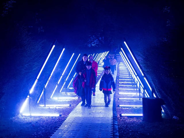 Hopetoun House grounds like you have never seen it before.