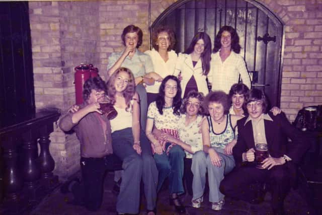 Jackie Stanley’s 20th birthday party at Hofbrauhaus in 1975