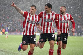 Sheffield United will need Morgan Gibbs-White and Conor Hourihane to step up in the play-offs, if they get there, especially if Billy Sharp is ruled out: Alistair Langham / Sportimage