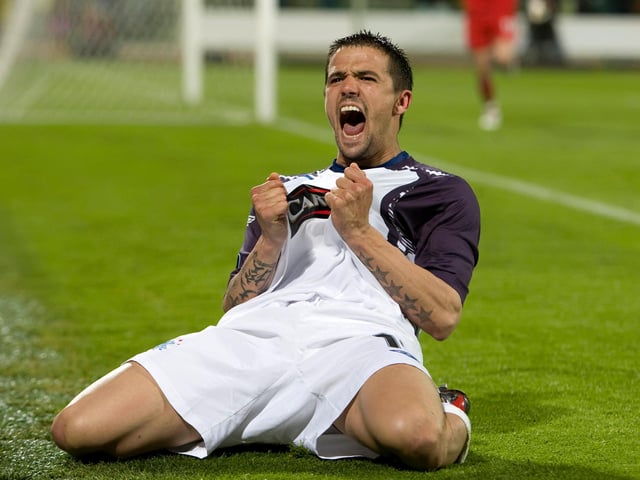 Scored the winning penalty after coming on as a late sub in normal time. Finished as the club's second top scorer that season. Retired after a spell in Northern Ireland with Glentoran.