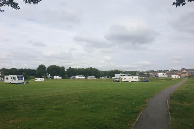 Travellers have now left Catcliffe after setting up an illegal site in the village