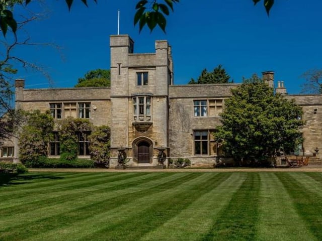 Fletton Tower is a historic family mansion, hidden from the main road and renovated to achieve luxury, contemporary living. It blends the old with the new, with grand stained glass windows, a large wine cellar, a drawing room and snooker room.