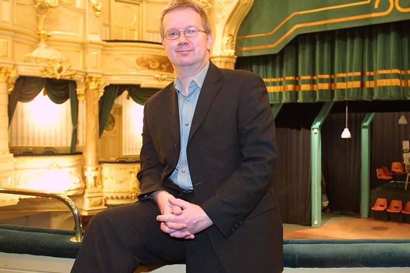 Buxton Opera House, director Andrew Aughton  pictured in 2006