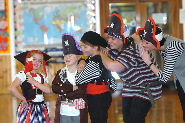 It's 2007 at Throston Primary School but who can tell us more about this pirate themed photo?