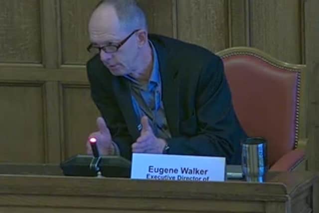 Executive director of resources Eugene Walker gives a bleak forecast about Sheffield Council\'s budget