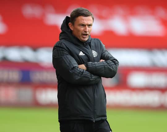Paul Heckingbottom is in caretaker charge of Sheffield United: Simon Bellis/Sportimage