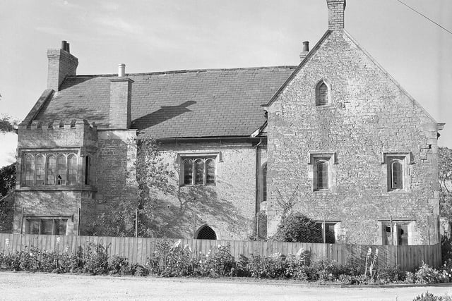 Taken in 1965,  the building dates back to at least the 14th century.
