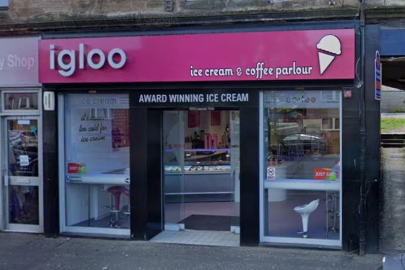 Camelon's Igloo ice cream and coffee parlour has won awards for its frozen treats.