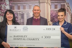 Barnsley Hospital Charity receives £3,000 donation
