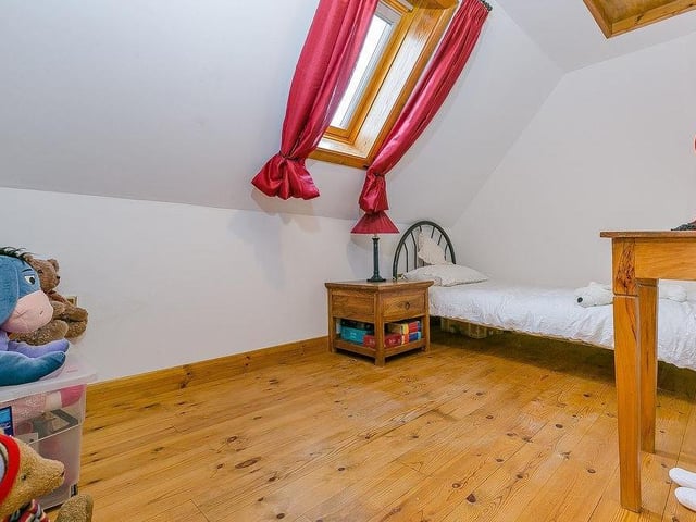 The sixth and final bedroom. Smaller but ideal for a child.