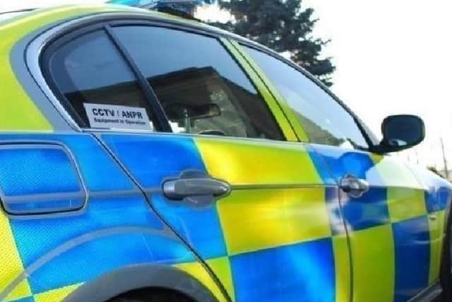 A police car collided with another vehicle at the junction of Ridgeway Road and Hollinsend Road, in Sheffield, on Monday, October 3, while responding to an emergency