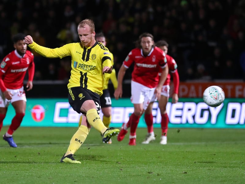 Record signing: Liam Boyce. Estimated transfer fee: £500k (from Ross County in 2017). Current club: He spent two and a half seasons with the Brewers, before joining Hearts in 2020. He netted 14 goals in the Scottish Championship last season.