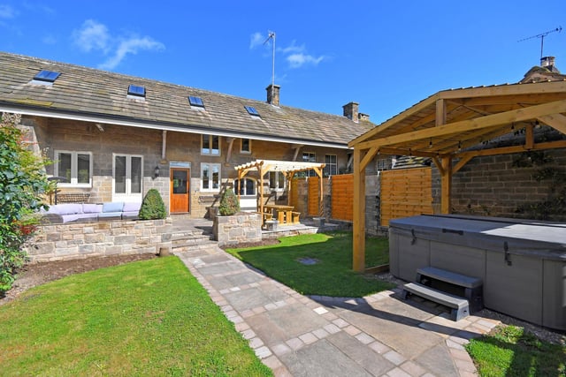 The cottage is listed for £400,000 on the Blenheim Park Estates website.