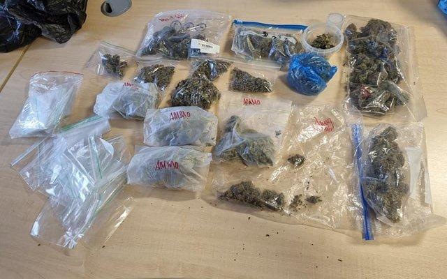This dope stash was found in a Walton home during a raid in April.