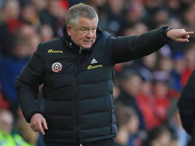 Sheffield United's manager Chris Wilder has led the club from League One to the Premier League: LINDSEY PARNABY/AFP via Getty Images