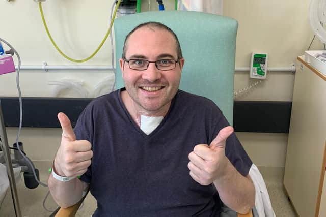 James Dickson spent the last two weeks of March ‘hovering between life and death’ on a ventilator