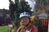 Cheryl Jones is cycling to various churches around Sheffield this Easter Sunday, to raise money for the WRAC Association.