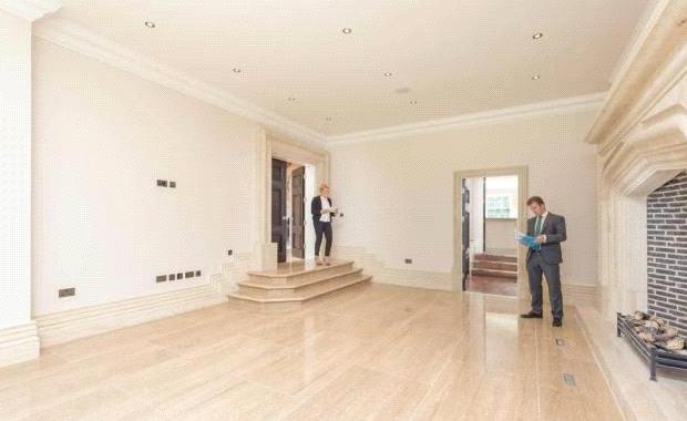 The downstairs areas of the property are large, spacious and bright
