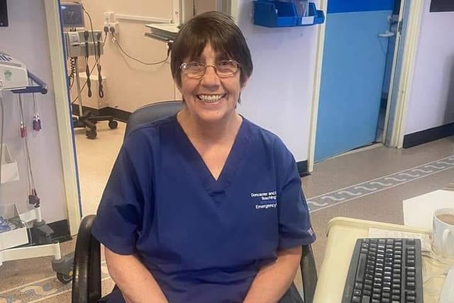 NHS hero pictures. Maisie Grierson, nurse practitioner for over 40 years!

