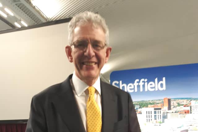 Sheffield Lib Dem group leader Coun Martin Smith