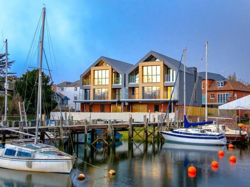This three bedroom is on sale in Dolphin Quay, Queen Street in Emsworth for £2.75 million.