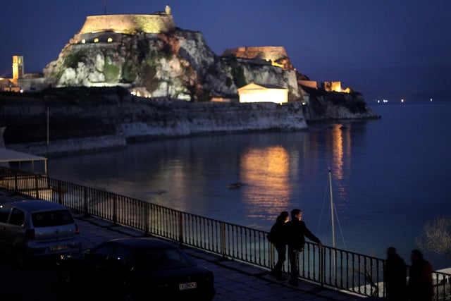 You can fly here from June 12. Pictured: A general view of Corfu's Old Fortress.