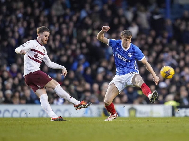 Welcome to Pompey Owen Moxon! Lit up the game with his second-half hit and gave the presence Blues midfield needed over final third of the game.
