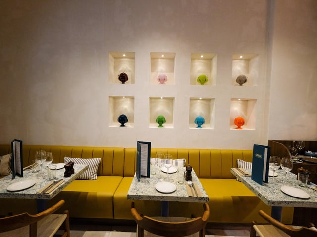 Grazie's owner Vito Vernia says he wanted to make the restaurant's new home on Leopold Street in Sheffield city centre feel like being back in his native Puglia in Italy