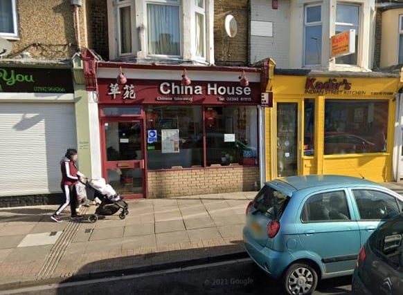 China House in Albert Road, Southsea, was inspected by the food standards agency on September 2, 2021 and was given a 5 rating.