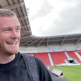 Chris Brunt played in a charity game for Sheffield Wednesday on Saturday.