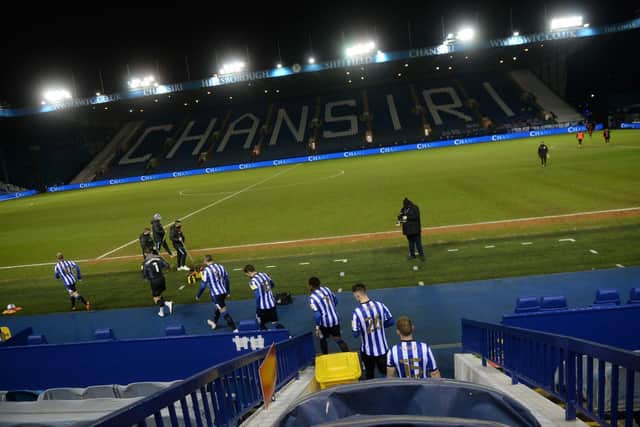 The January transfer window is open, but Sheffield Wednesday have been quiet so far. (Pic Steve Ellis)