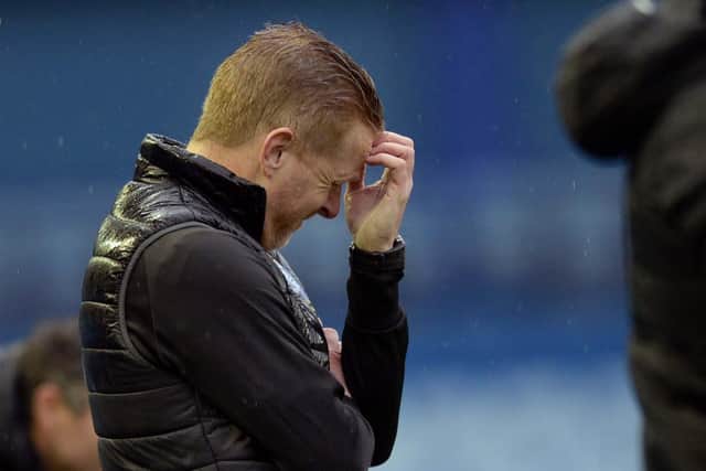 Garry Monk wants Sheffield Wednesday fans to give the players time to turn around their home form. (Photo: Steve Ellis)