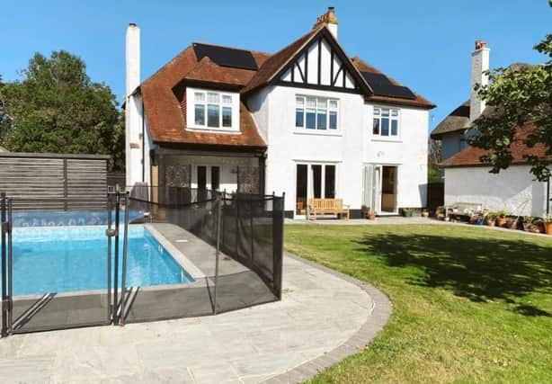 This five bed house in Western Way, Alverstoke is on sale for £900,000.